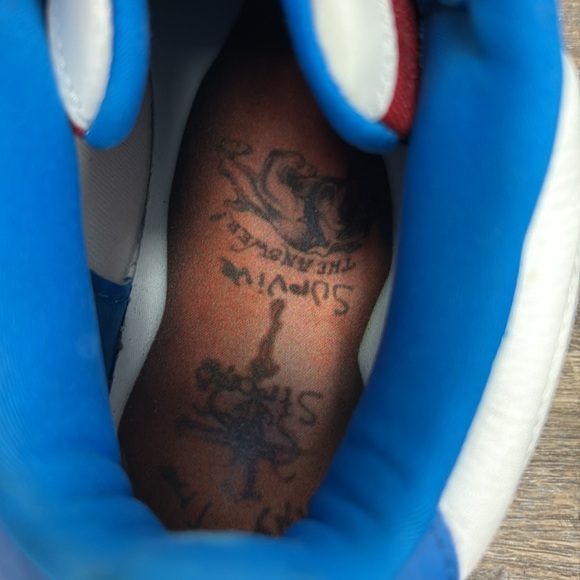 Reebok Answer lV Basketball Shoes -Dynamic Blue Size 10 - Picture 8 of 10